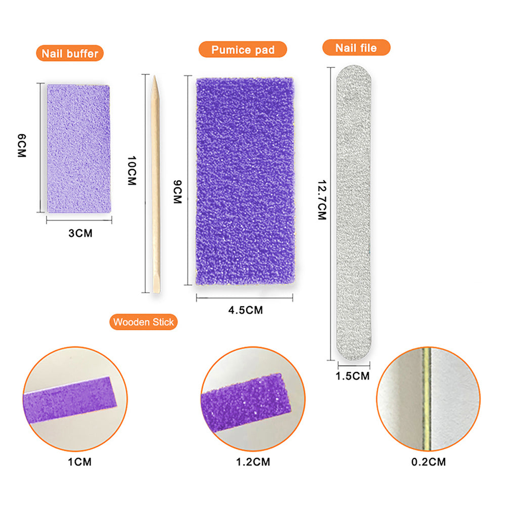 800 Sets/Case Professional-grade 4-in-1 Disposable Pedicure Kits Wholesale