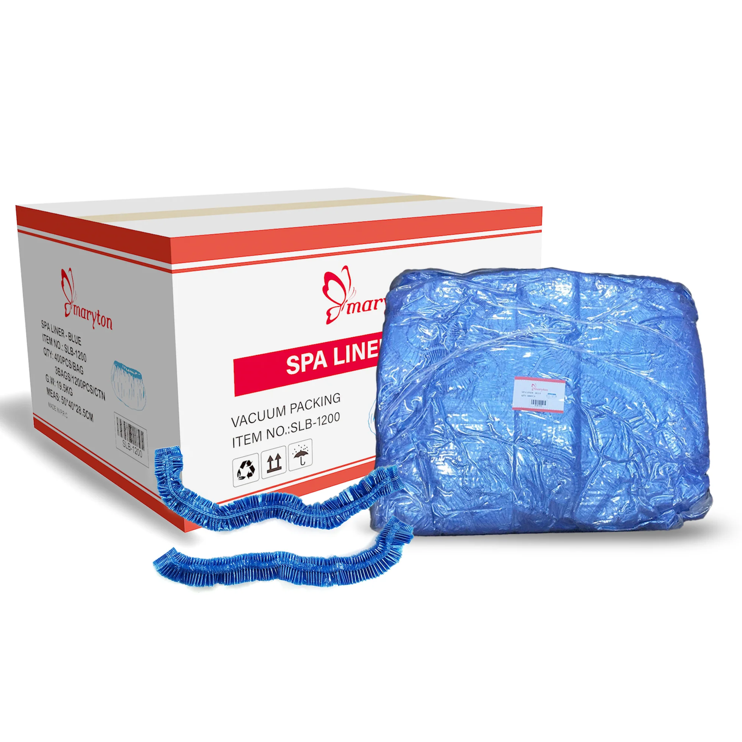 (1,200 PCS/Case) Big Size Premium Disposable Pedicure Spa Liners