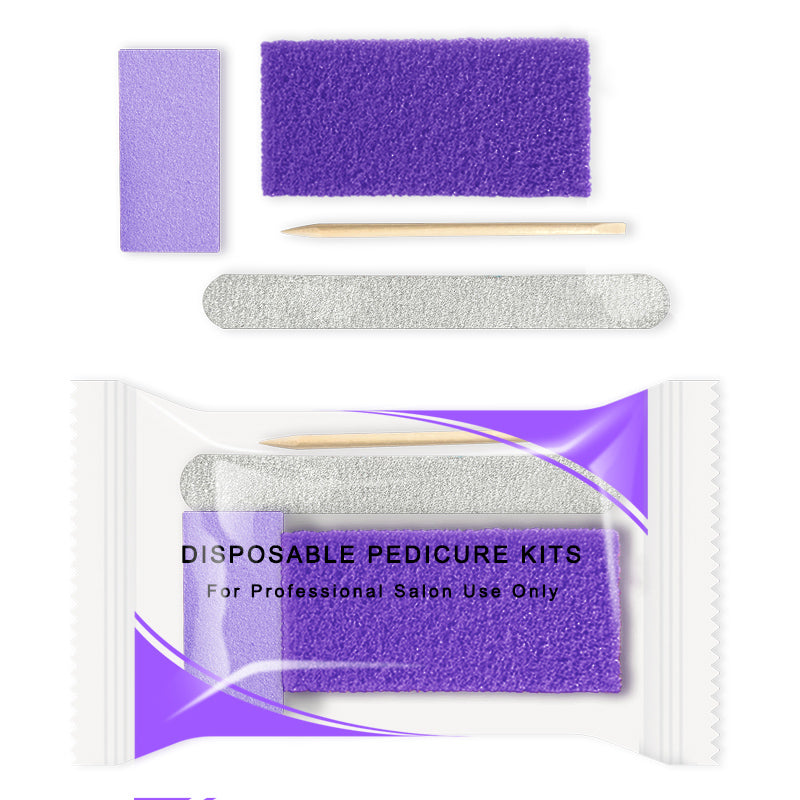 800 Sets/Case Professional-grade 4-in-1 Disposable Pedicure Kits Wholesale