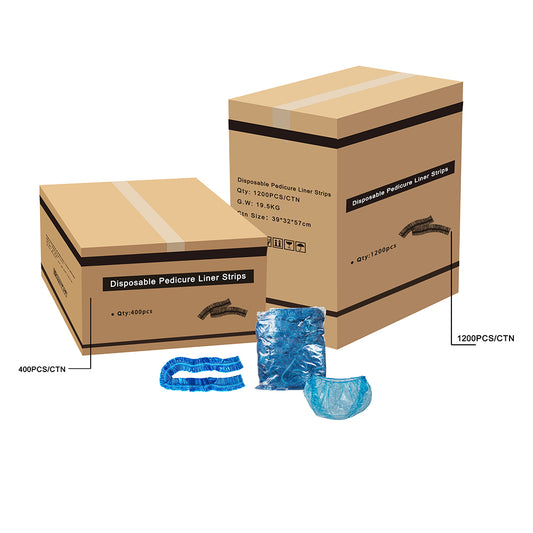 (1,200 PCS/Case) Big Size Premium Disposable Pedicure Spa Liners