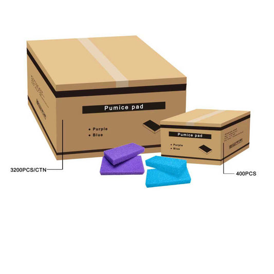 3200 PCS/Case Salon Disposable PU Sponge Mini Foot Pumice Pads for Dead Skin & Callus Removal
