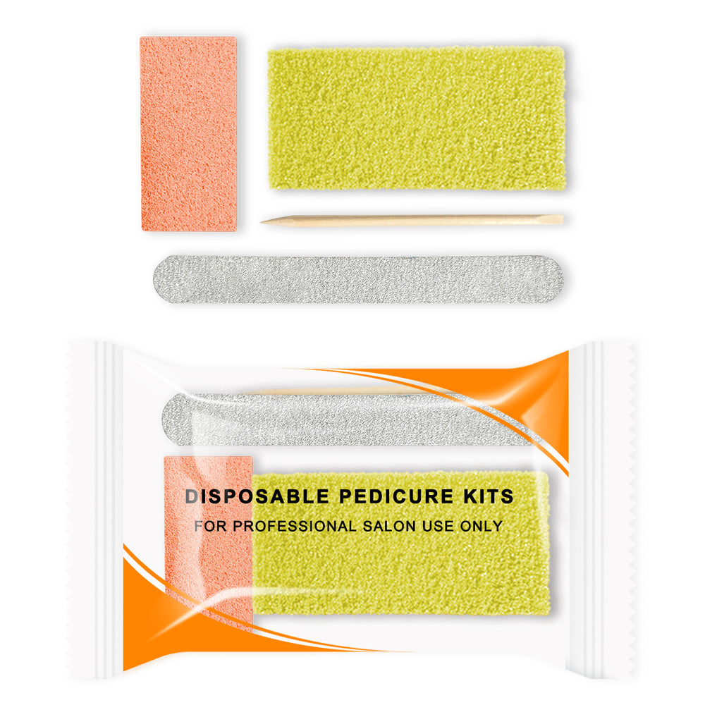800 Sets/Case Professional-grade 4-in-1 Disposable Pedicure Kits Wholesale