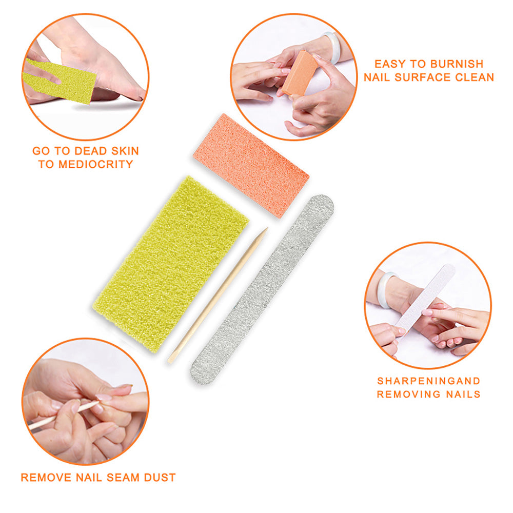 800 Sets/Case Professional-grade 4-in-1 Disposable Pedicure Kits Wholesale