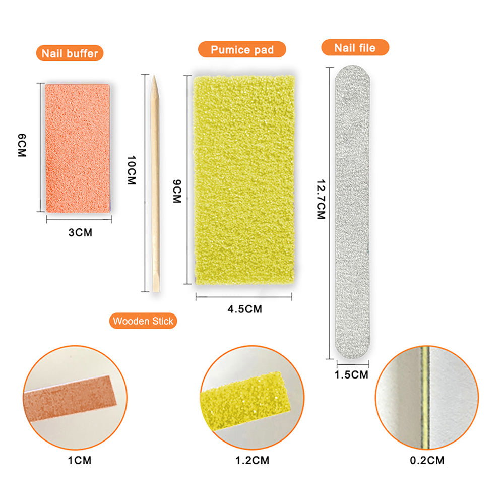 800 Sets/Case Professional-grade 4-in-1 Disposable Pedicure Kits Wholesale